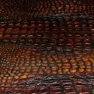 Croco Embossed Leather