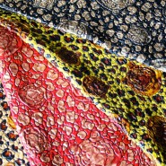 Tiger Fashion Leather with Various Colors