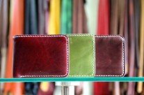 Our Customer Vegetable Tanned Leather Wallets