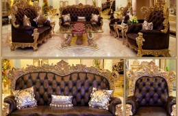 Luxury Leather Sofa (Category B Leather – Chesterfield Brown)